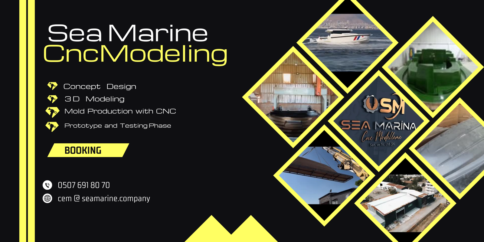 Sea Marine CNC Model